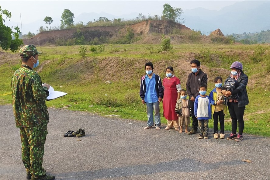 Điện Biên Phát hiện, bắt giữ 7 người nhập cảnh trái phép từ Trung Quốc về Việt Nam