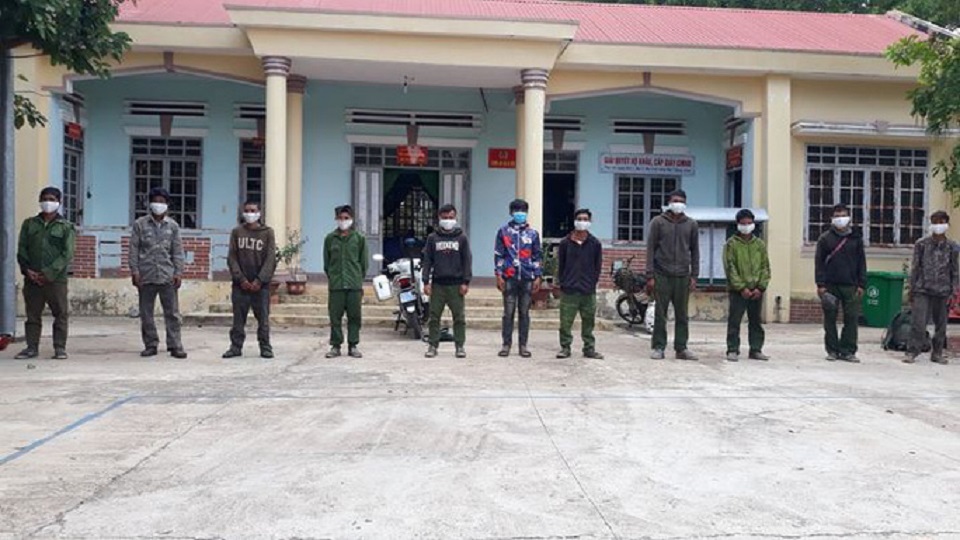 Đắk Lắk phát hiện, bắt giữ nhóm người từ Campuchia nhập cảnh trái phép vào Việt Nam