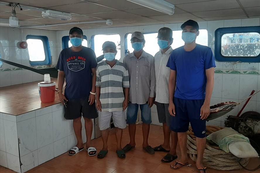 Phát hiện 5 người nhập cảnh trái phép từ Campuchia về bằng đường biển