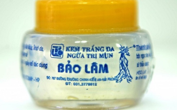 Thu hồi Kem dưỡng trắng da chống nhăn do chứa chất cấm