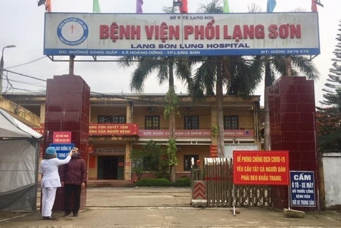 Phong tỏa toàn bộ Bệnh viện Phổi Lạng Sơn vì ca nghi nhiễm COVID-19
