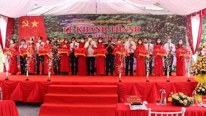 Sơn La Khánh thành giai đoạn 1 Di tích lịch sử Rừng Đại tướng Võ Nguyên Giáp