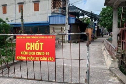 Nam Định Ghi nhận trường hợp đầu tiên dương tính lần 1 với SARS-CoV-2 