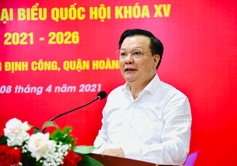 Bí thư Thành ủy Hà Nội Đinh Tiến Dũng Thực hiện đúng yêu cầu “chống dịch như chống giặc”, nhanh chóng đẩy lùi đợt dịch này, bảo vệ sức khoẻ nhân dân