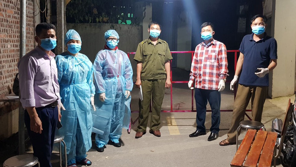 Bắc Giang Giãn cách xã hội theo Chỉ thị 16 một số khu vực tại huyện Lục Nam