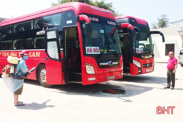 Hà Tĩnh Tạm dừng xe tuyến cố định đến và đi từ các tỉnh có ca lây nhiễm Covid-19