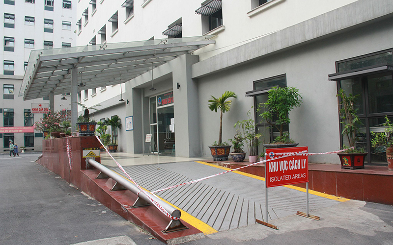 Phong tỏa toàn bộ Khoa Cấp cứu Bệnh viện Hữu nghị Việt-Xô