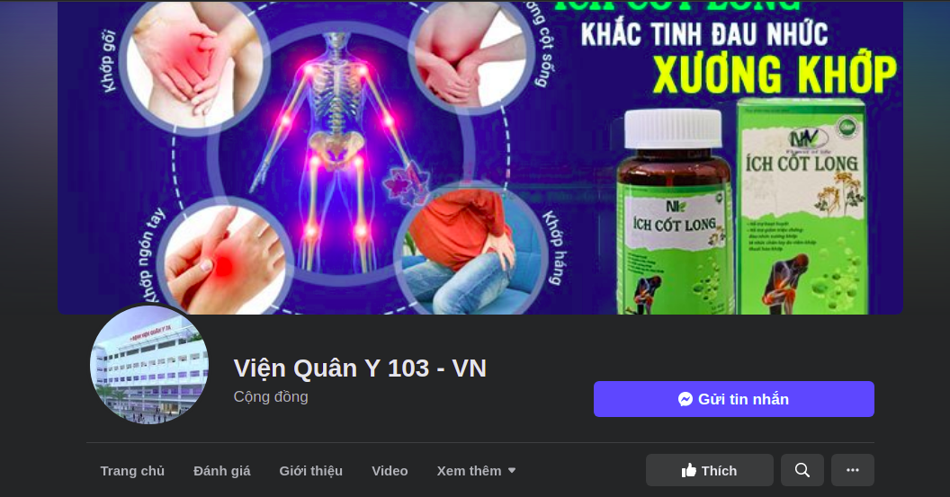 Cảnh báo thực phẩm BVSK khỏe Ích Cốt Long quảng cáo sai công dụng, lừa dối người tiêu dùng