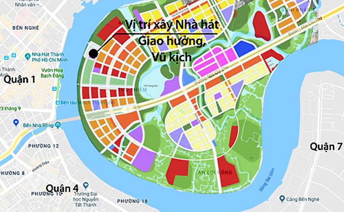 TP.HCM đề xuất tăng vốn đầu tư nhà hát giao hưởng Thủ Thiêm lên gần 2.000 tỷ đồng