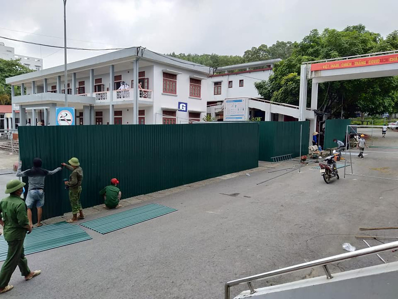 Bắc Giang gấp rút hoàn thành khu điều trị bệnh nhân COVID-19