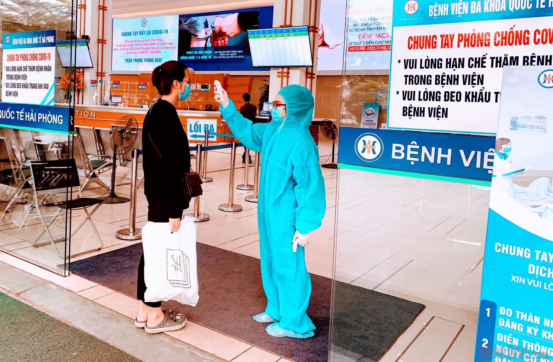 Thông tin chi tiết về lịch trình ca mắc COVID-19 ở TP.HCM di chuyển tại Hải Phòng