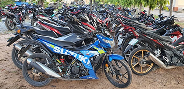 Công an ngăn chặn kịp thời một vụ đua xe trái phép quy mô lớn ở Bình Thuận