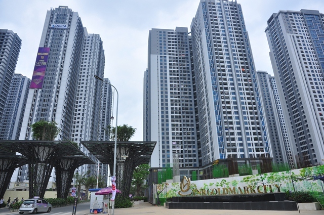 Phong tỏa tòa nhà Goldmark City liên quan đến ca nhiễm Covid-19