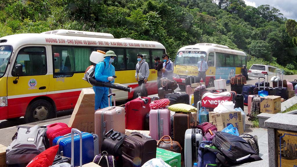 Hà Tĩnh Tăng cường rà soát, quản lý người về từ vùng có dịch