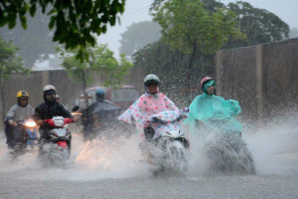 Dự báo thời tiết hôm nay 265 Trời mát có mưa dông