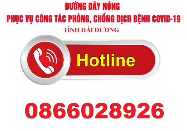Hải Dương Thông báo đường dây nóng khai báo y tế của 235 xã, phường, thị trấn