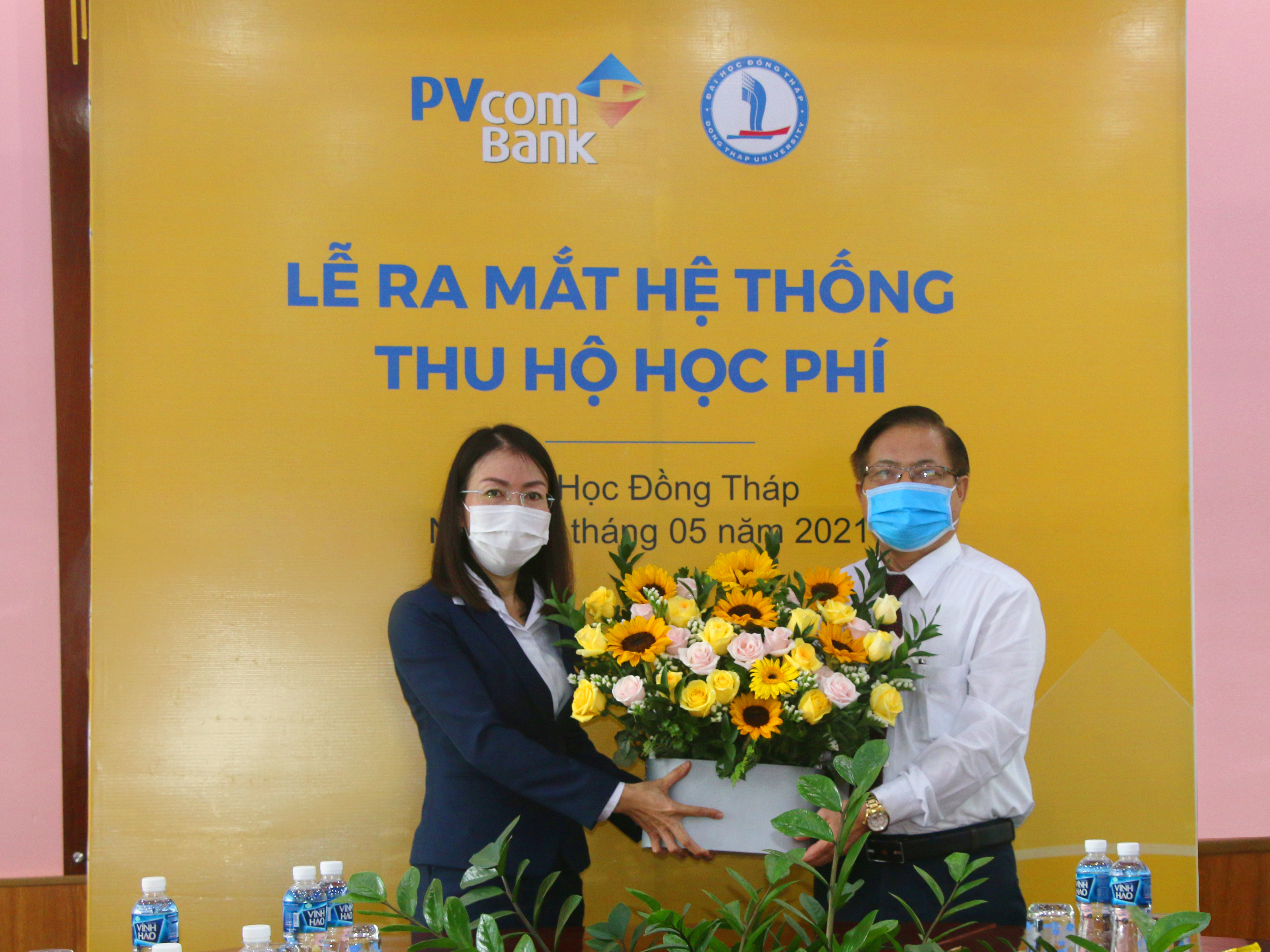 PVcomBank ra mắt hệ thống thu hộ học phí tại Đại học Đồng Tháp