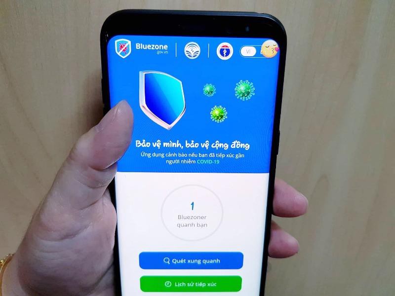 Hơn 3,1 triệu người dân Hà Nội cài ứng dụng Bluezone phòng COVID-19