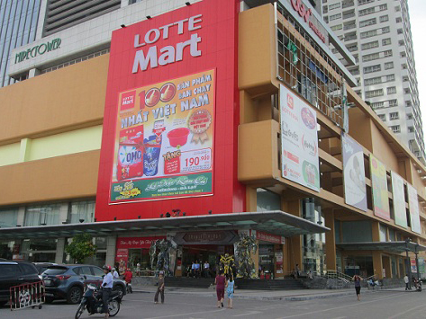 LOTTE Mart Việt Nam thông báo ngưng hoạt động một siêu thị tại Hà Nội