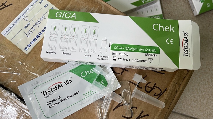 Phát hiện cơ sở kinh doanh Test thử nhanh Covid-19 không rõ nguồn gốc tại Hà Nội