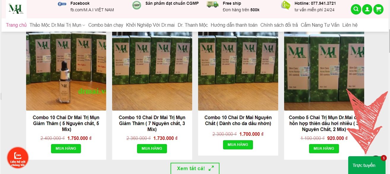 Nhà máy sản xuất mỹ phẩm Dr Mai nằm trong công ty hóa chất