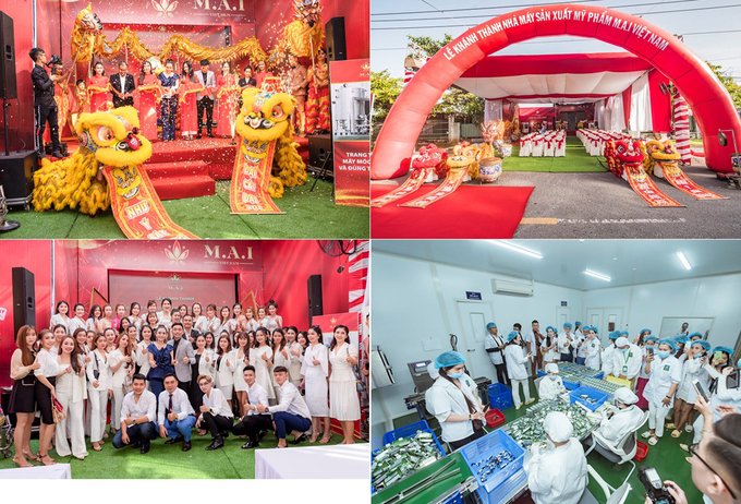 Nhà máy sản xuất mỹ phẩm Dr Mai nằm trong công ty hóa chất