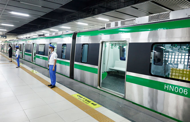 Miễn phí 15 ngày đầu chạy tuyến đường sắt đô thị Cát Linh - Hà Đông