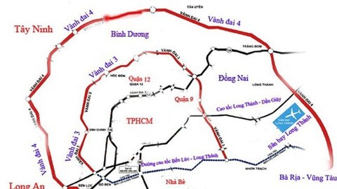 Hoàn thành tuyến Vành đai 3, 4 thành phố Hồ Chí Minh trong giai đoạn 2021-2025