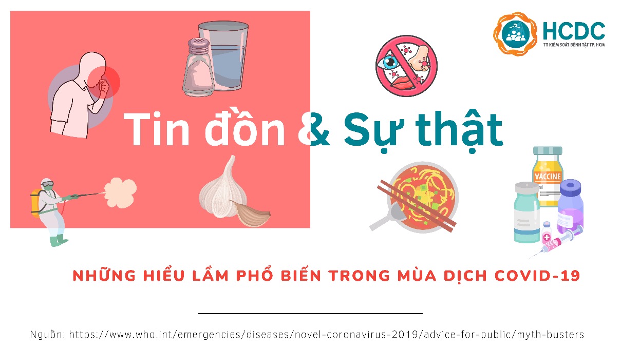 Những hiểu lầm phổ biến trong mùa dịch COVID-19