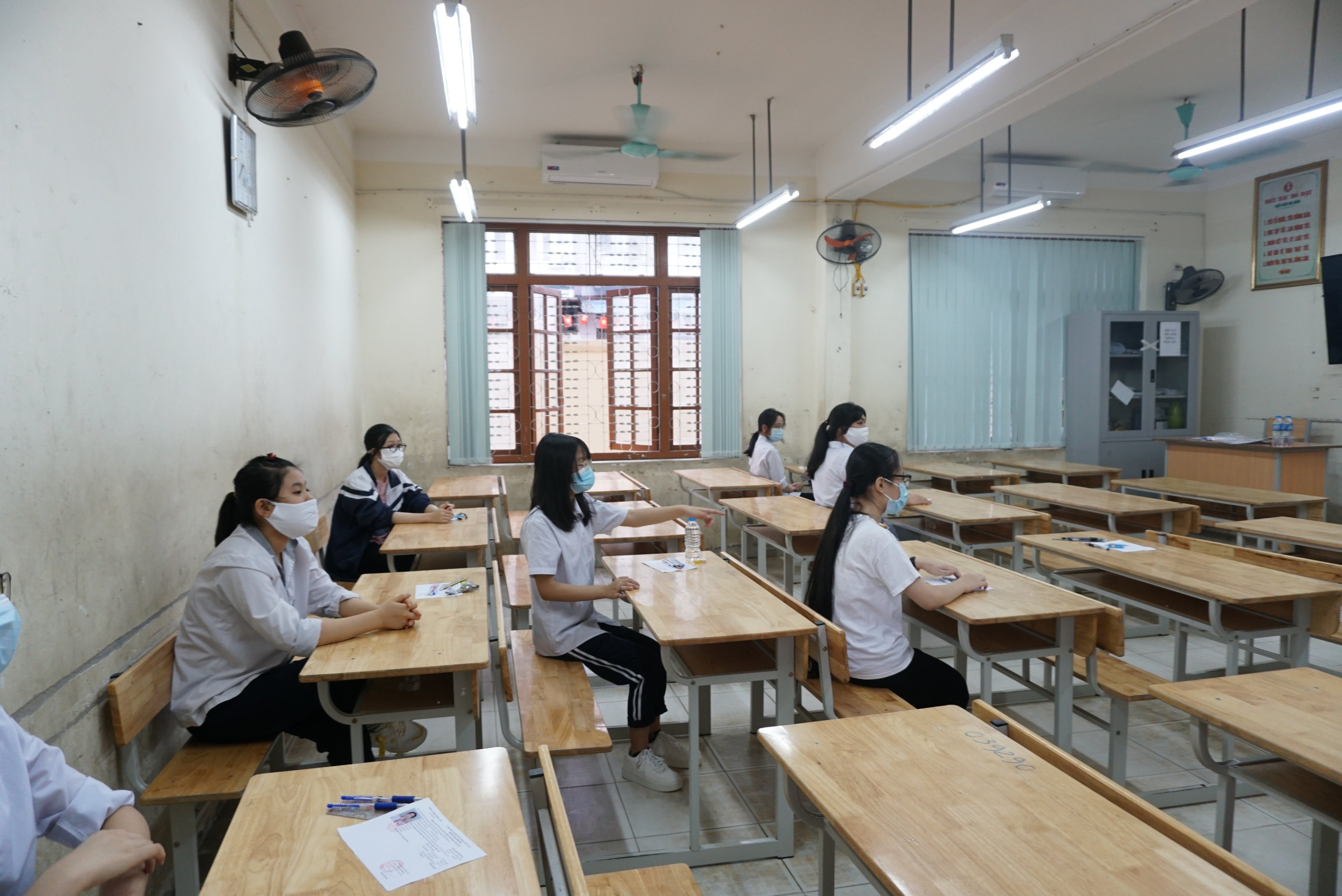 38 thí sinh ở Hà Nội không thể dự thi tuyển sinh vào 10 vì dịch Covid-19