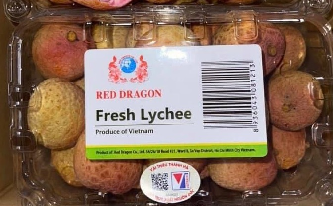 Vải thiều Việt Nam có mặt tại 230 siêu thị tại Singapore