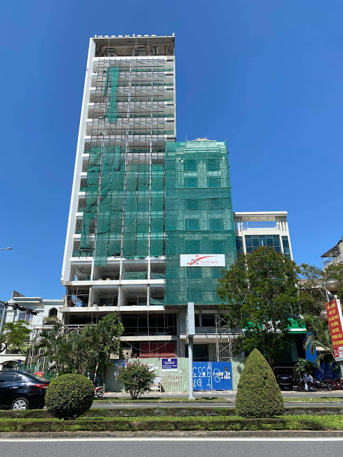 Ngỡ ngàng công trình 14 tầng không giấy phép xây dựng tại TP. Hải Phòng