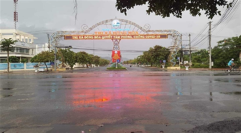 Phú Yên Giãn cách thị xã Đông Hòa