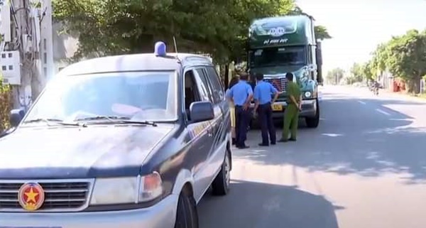 Xử phạt lái xe từ Bình Dương về Ninh Thuận không chấp hành quy định phòng dịch