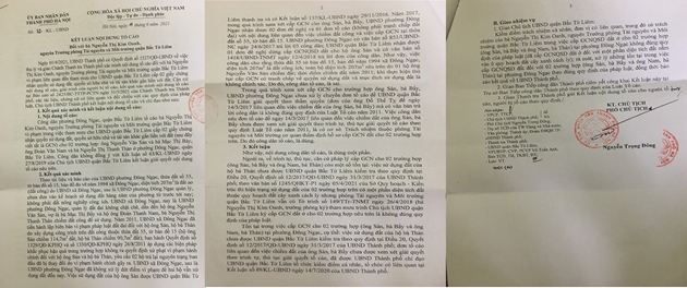 Biến đất công thành “đất ông” tại Bắc Từ Liêm, Hà Nội Diện tích đất cây xanh cách ly cũng được trình cấp thành đất ở!