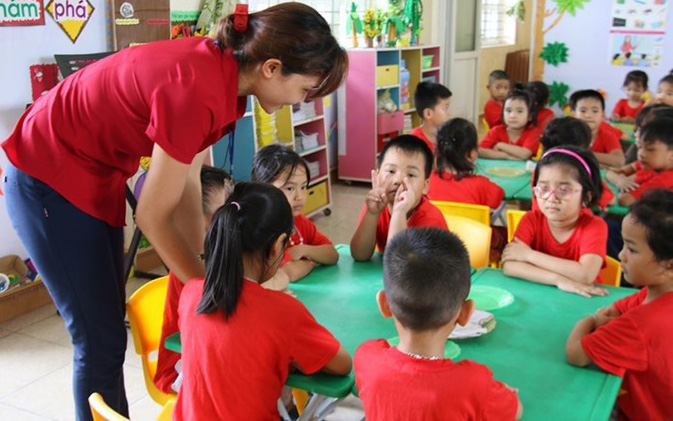 Từ 37, Vĩnh Phúc cho phép các trường mầm non được hoạt động trở lại