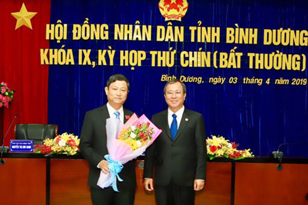 Ông Võ Văn Minh làm tân Chủ tịch UBND tỉnh Bình Dương