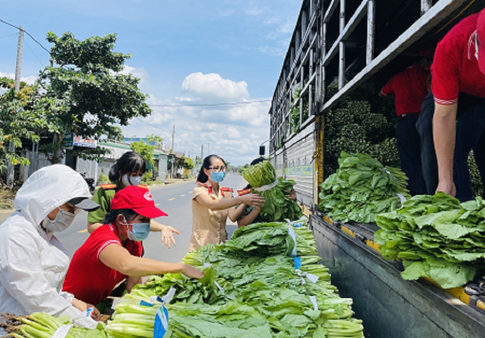 Đắk Lắk Hội Phụ nữ Công an tỉnh và các mạnh thường quân tiếp sức TP. Hồ Chí Minh chống dịch Covid-19