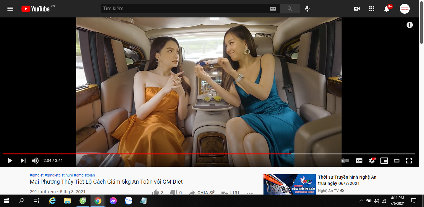 Bộ đôi hoa hậu “lên mạng” khuyên người tiêu dùng sử dụng sản phẩm giảm cân