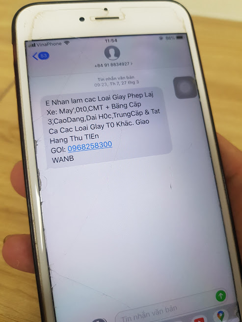 Tạm ngừng cung cấp dịch vụ những thuê bao vi phạm về tin nhắn rác, quảng cáo sai quy định