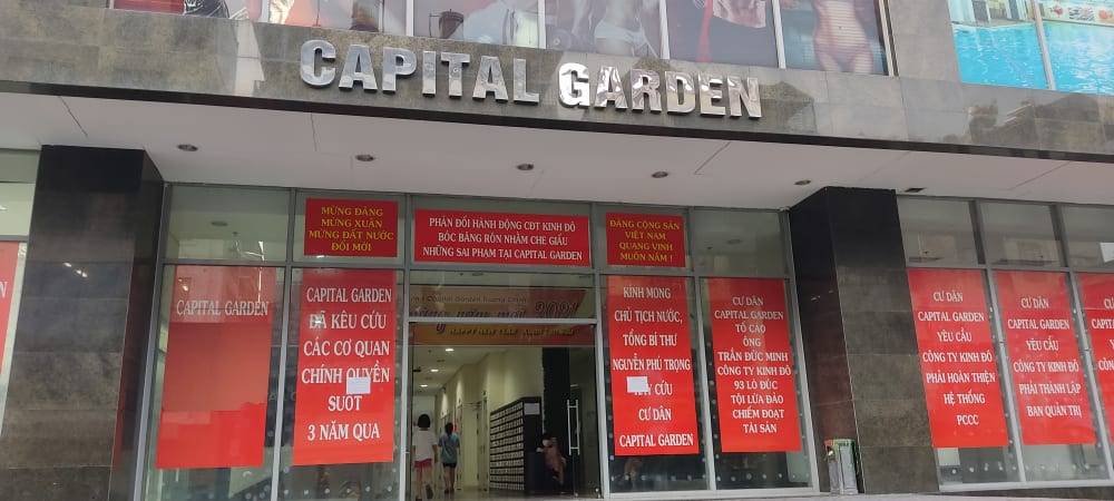 Cư dân dự án Capital Garden tố CĐT Kinh Đô TCI vướng nhiều sai phạm