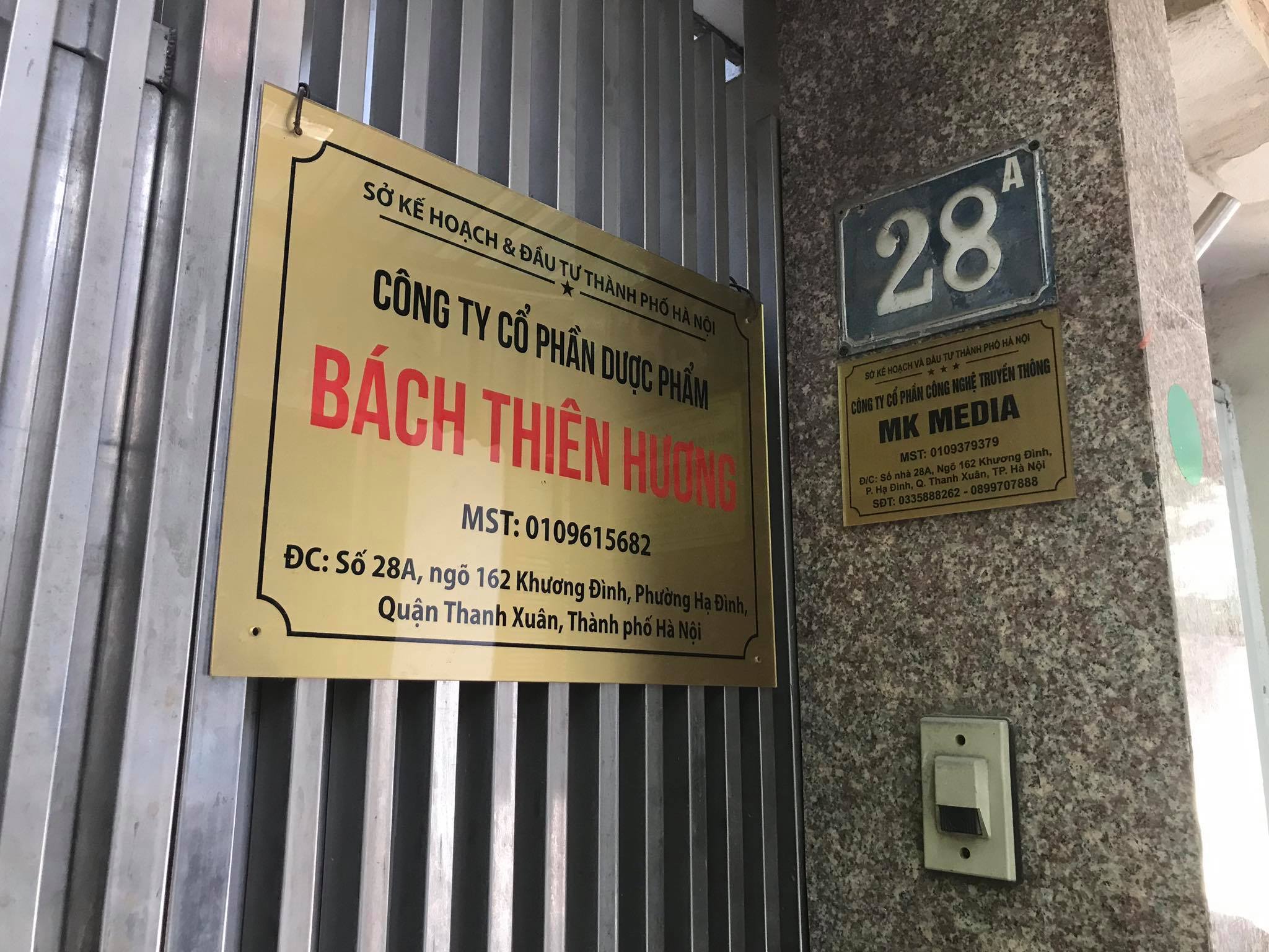 Công ty CP Dược Phẩm Bách Thiên Hương Những dấu hiệu lừa đối khách hàng quảng cáo mỹ phẩm như thuốc chữa bệnh