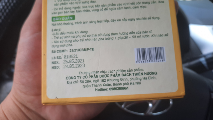 Công ty CP Dược Phẩm Bách Thiên Hương Những dấu hiệu lừa đối khách hàng quảng cáo mỹ phẩm như thuốc chữa bệnh
