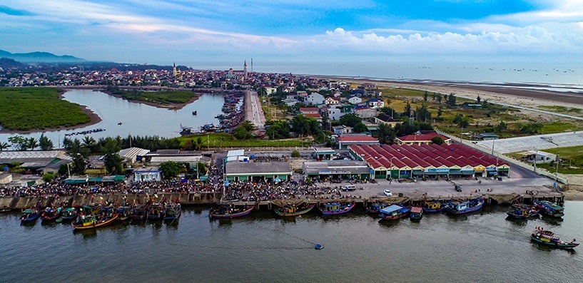 Mở rộng cảng cá lớn nhất Hà Tĩnh