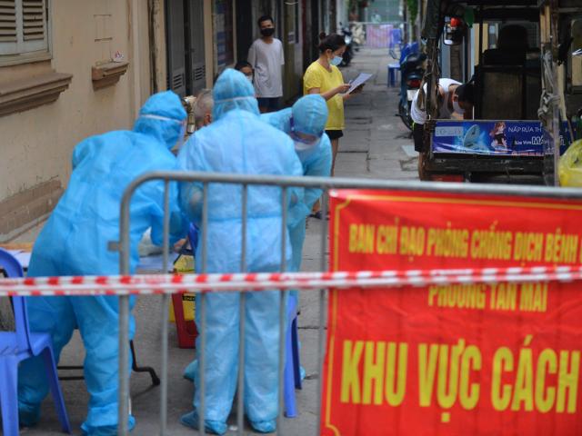 Sáng 197, Hà Nội ghi nhận 16 trường hợp dương tính với SARS-CoV-2