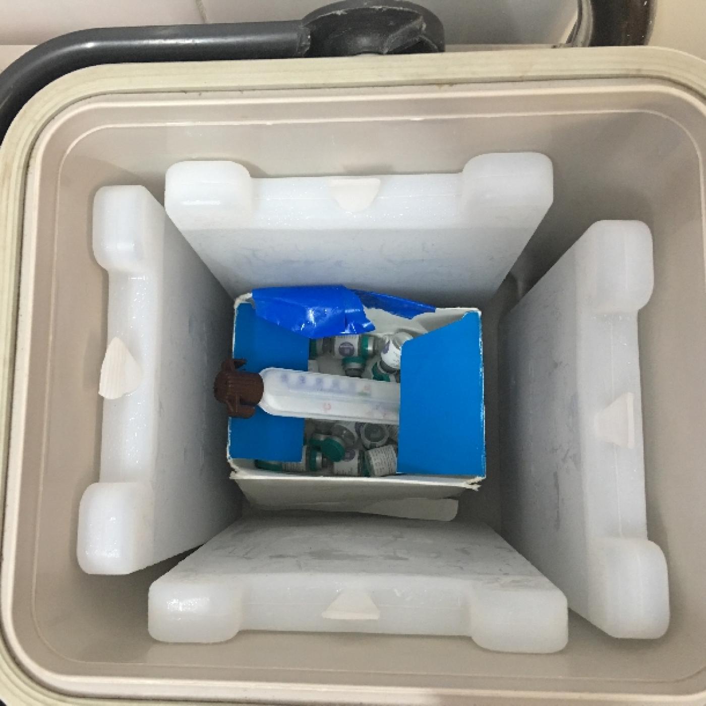 Một tổ chức Nhật Bản viện trợ 1.600 hộp lạnh bảo quản vaccine cho Việt Nam