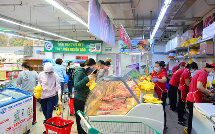 Hàng cung ứng tăng 5 lần, nguồn cung thực phẩm ở TP.HCM dồi dào