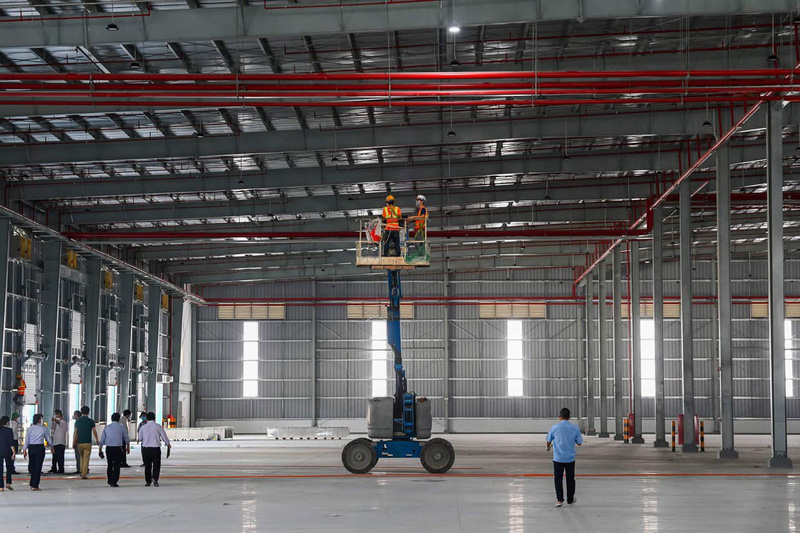 Bình Dương 3.000 m2 nhà xưởng được trưng dụng xây Bệnh viện dã chiến