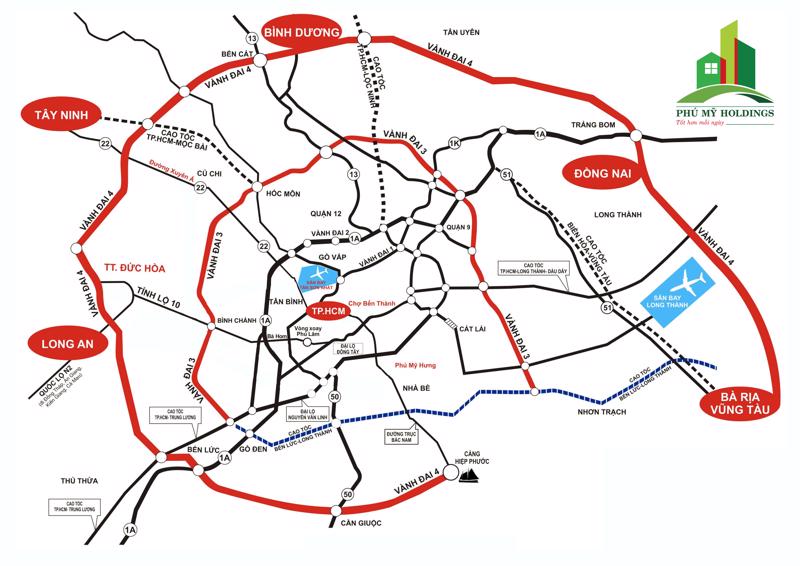 Bộ Giao thông kiến nghị Thủ tướng giao các địa phương làm đường Vành đai 4 TPHCM