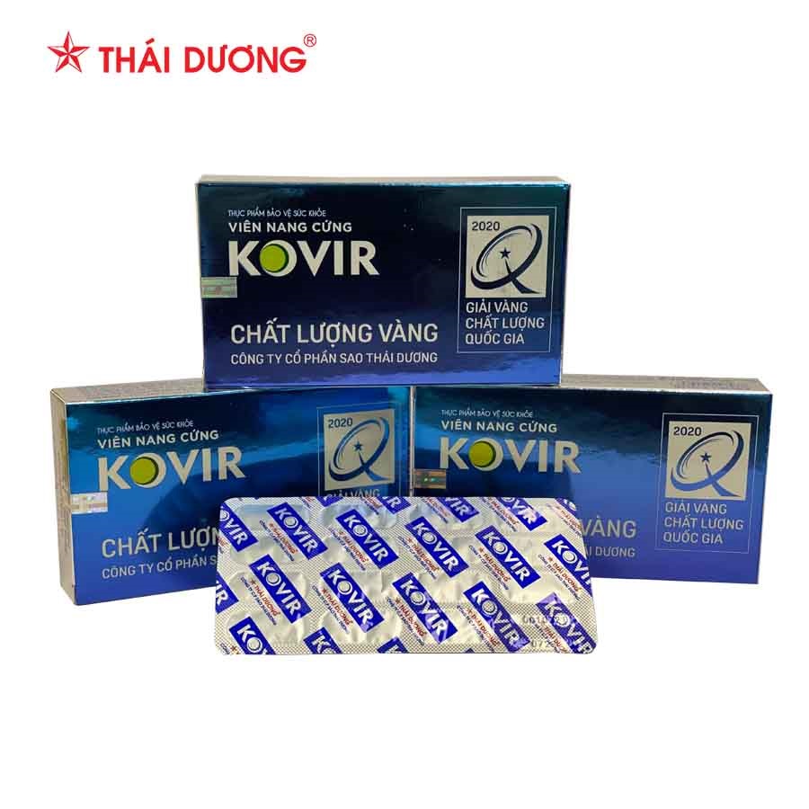 Sản phẩm Kovir nhiều lần được Cục Quản lý y, dược cổ truyền khuyên dùng hỗ trợ điều trị Covid-19